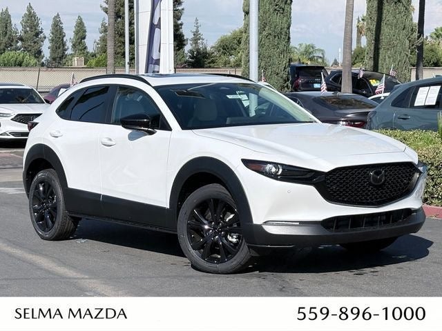 2026 Mazda Mazda CX-30 2.5 S Aire Edition in Snowflake White Pearl — front three-quarter view