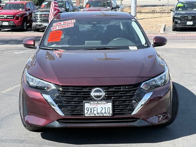 2025 Nissan Sentra — rear three-quarter view