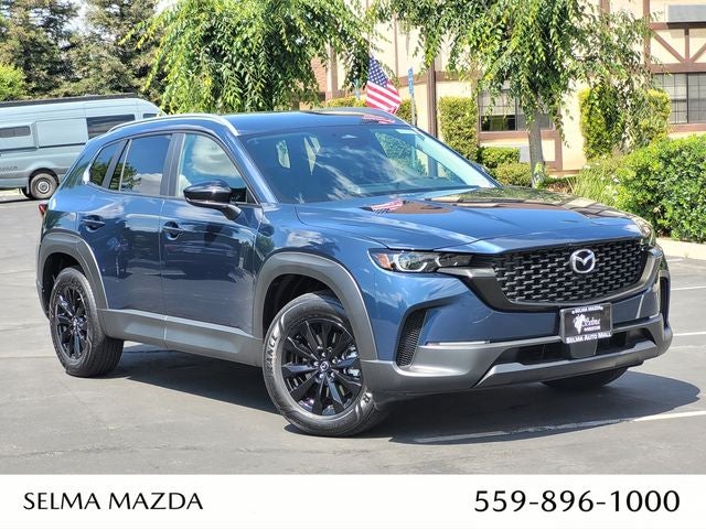 2026 Mazda Mazda CX-50 2.5 S Select AWD in Ingot Blue Metallic — front three-quarter view