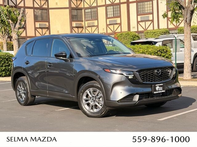 2026 Mazda Mazda CX-5 2.5 S Select AWD in Machine Gray Metallic — front three-quarter view